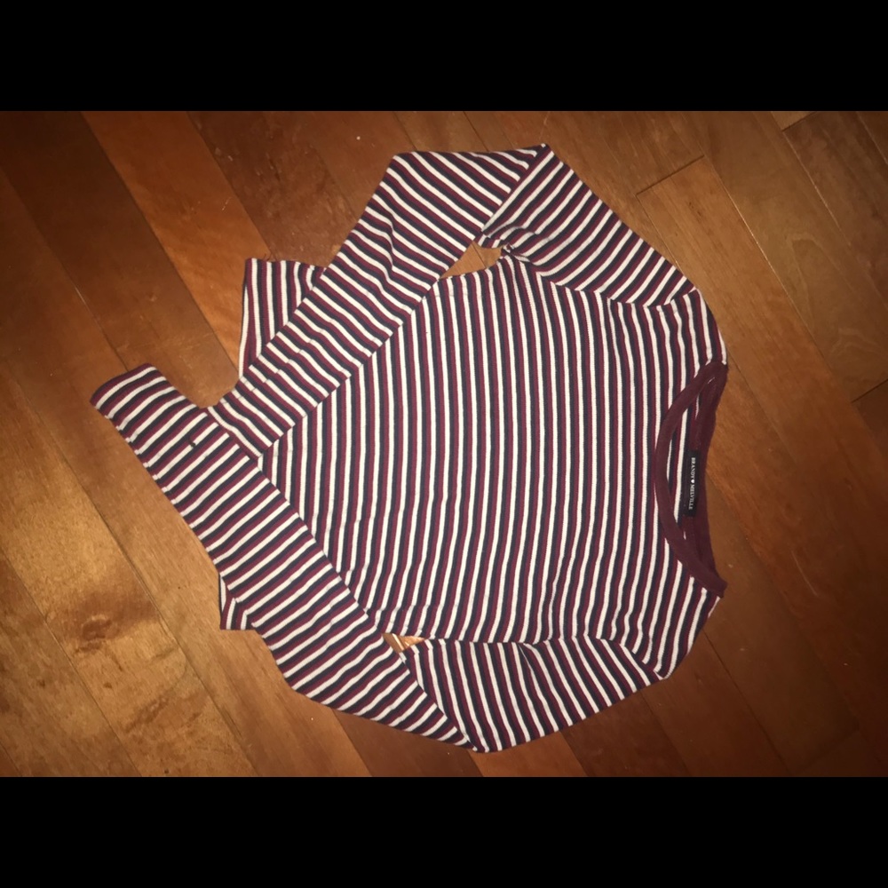 Striped brandy Melville top